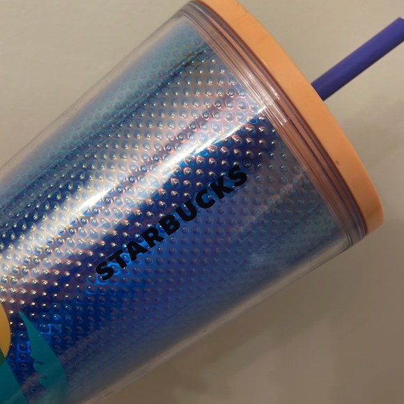 Starbucks 24oz venti cold cup tumbler 2020 mermaid beach - Picture 6 of 9